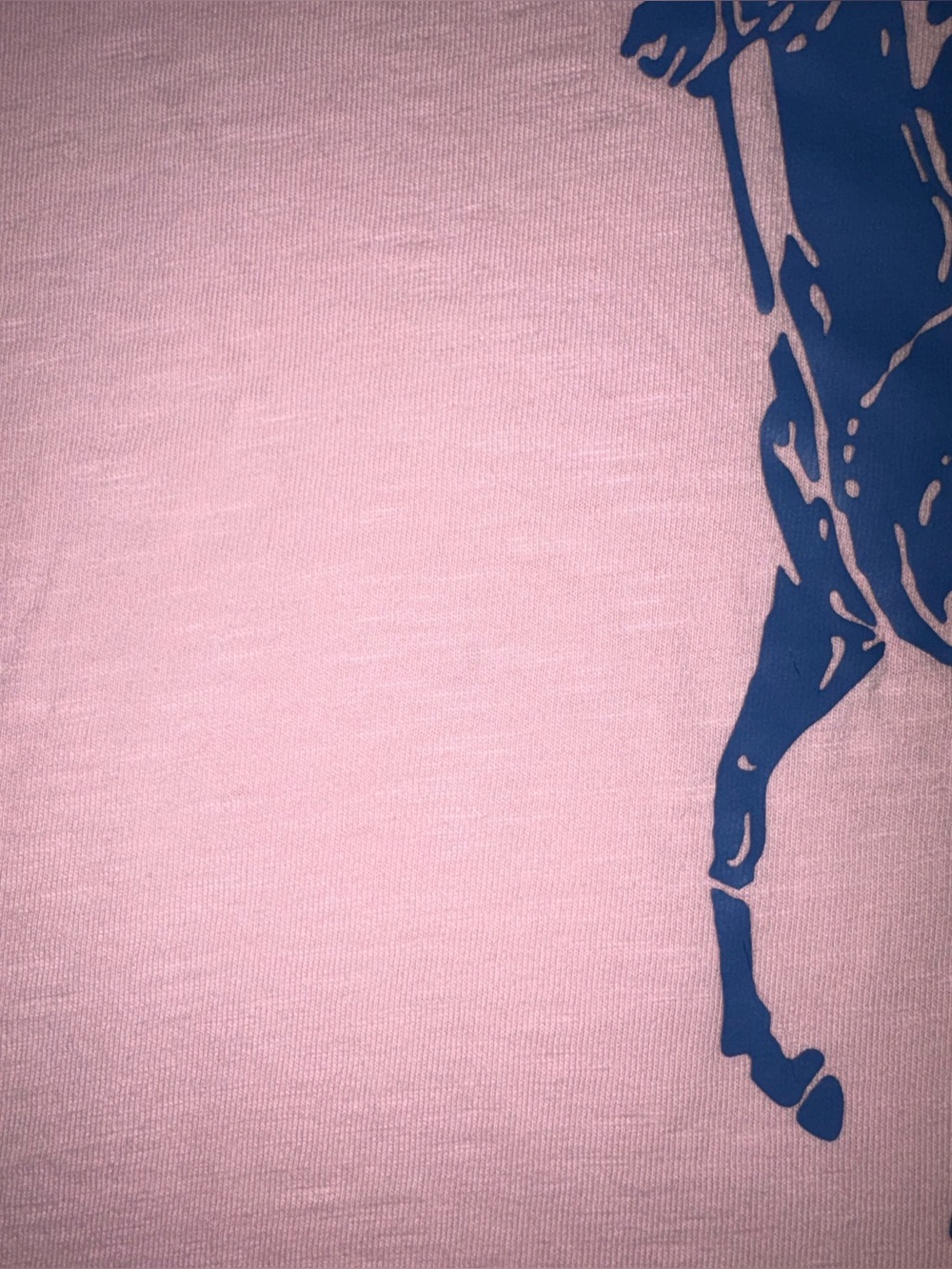 Polo Ralph Lauren  Women’s Big Pony Graphic Tee Pink Blue Logo T-Shirt - XL - Picture 2 of 14